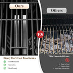 6 Burner Propane Gas Grill and Griddle Combo with Side Burner 740 Sq. In. Large Cooking Area 52,000 but Output BBQ Grill