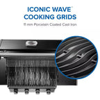 Rogue 525 4-Burner Propane Gas Grill in Black