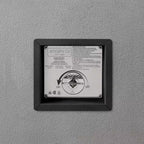 Matteau Low 60 In. L X 12 In. H Outdoor Rectangular Concrete Composite Propane Fire Table in Flint with Vinyl Cover